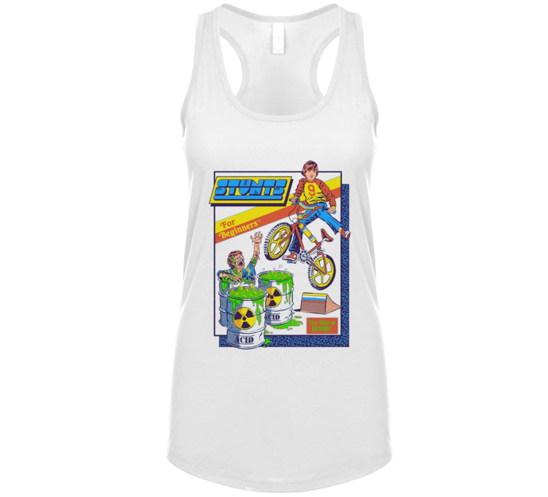 Stunts For Beginners Ladies Tank Top