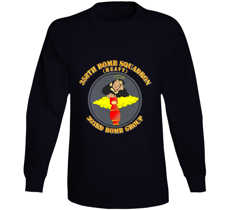 358th Bomb Squadron - 303rd Bomb Group - Wwii Long Sleeve Long Sleeve