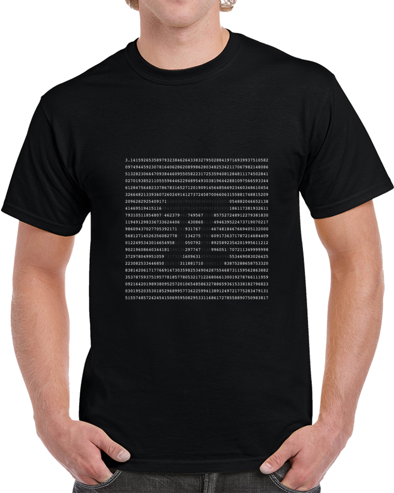 1154 Digits Of Pi T Shirt