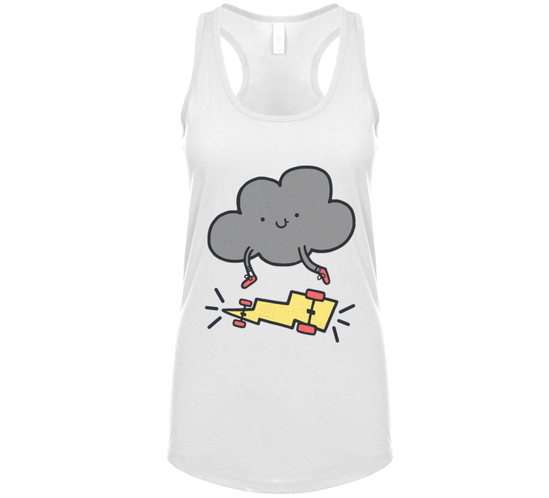 Kickflips Are Rad! Ladies Tank Top