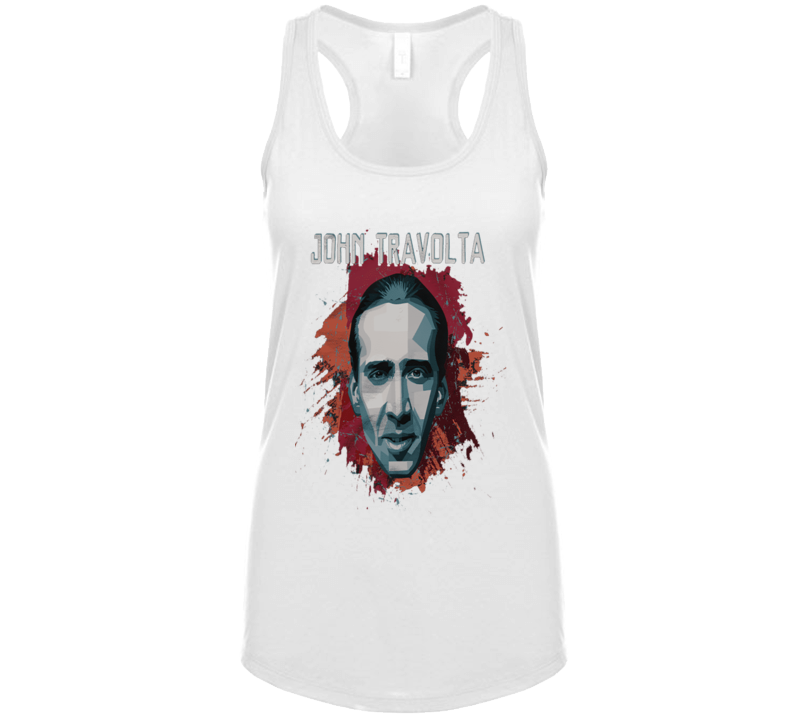 Face Off - John Travolta Ladies Tank Top