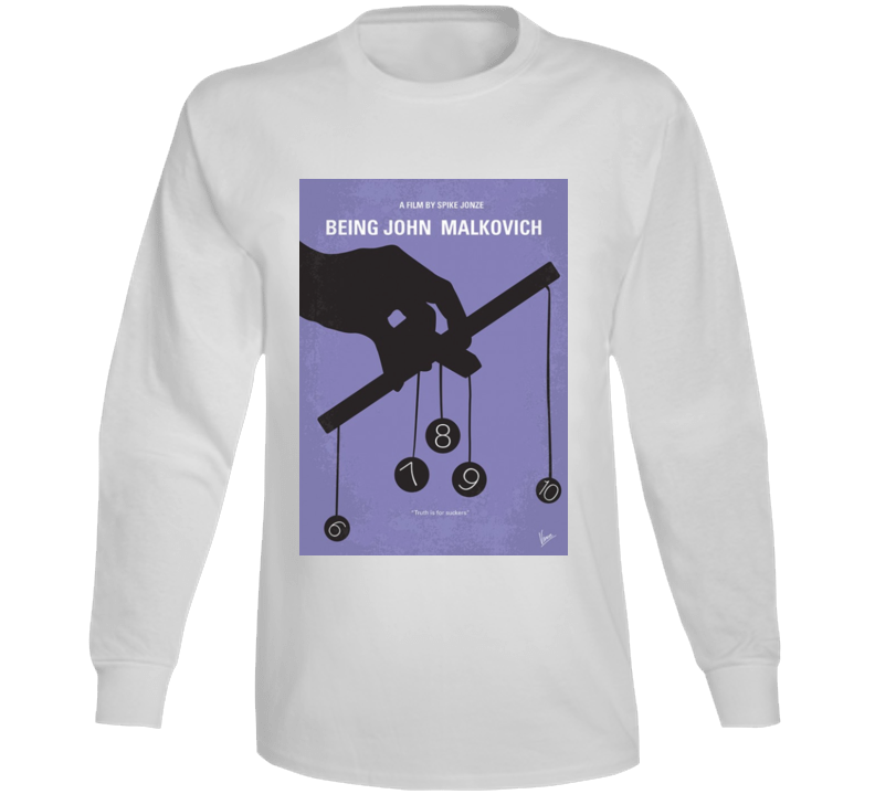 Being John Malkovich Minimalist Movie Long Sleeve Long Sleeve