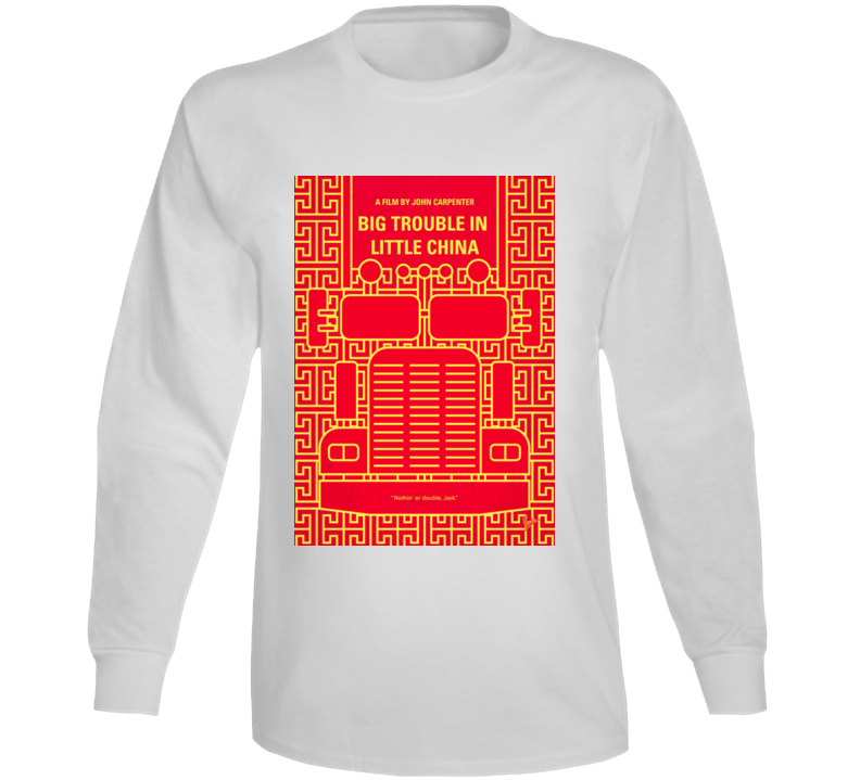 Big Trouble In Little China Minimalist Movie Long Sleeve Long Sleeve