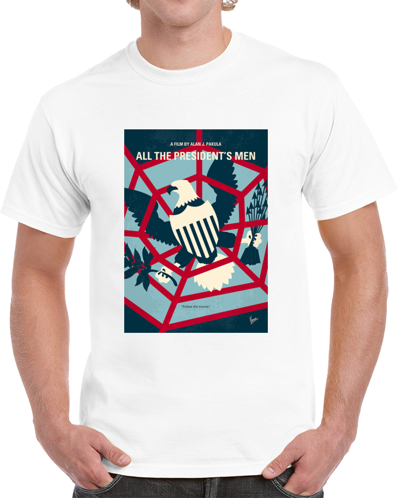 All The Presidents Men Minimalist Movie Poster T Shirt