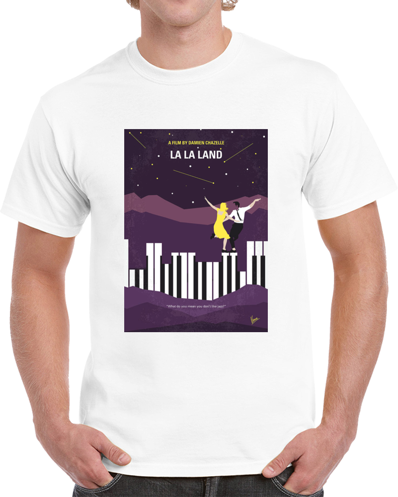 La La Land Minimalist Movie Poster T Shirt