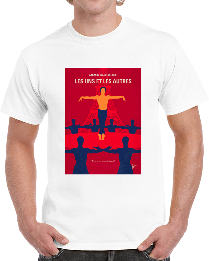 Les Uns Et Les Autres Minimalist Movie Poster T Shirt