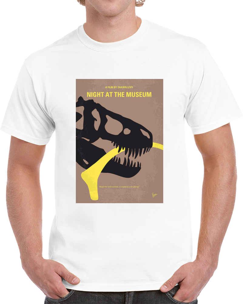 Night At The Museum Minimalist Movie Poster T Shirt