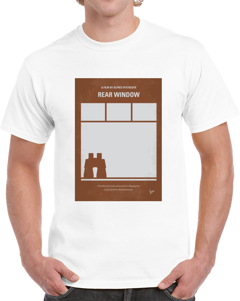 Rear Window Minimalist Movie Poster T Shirt