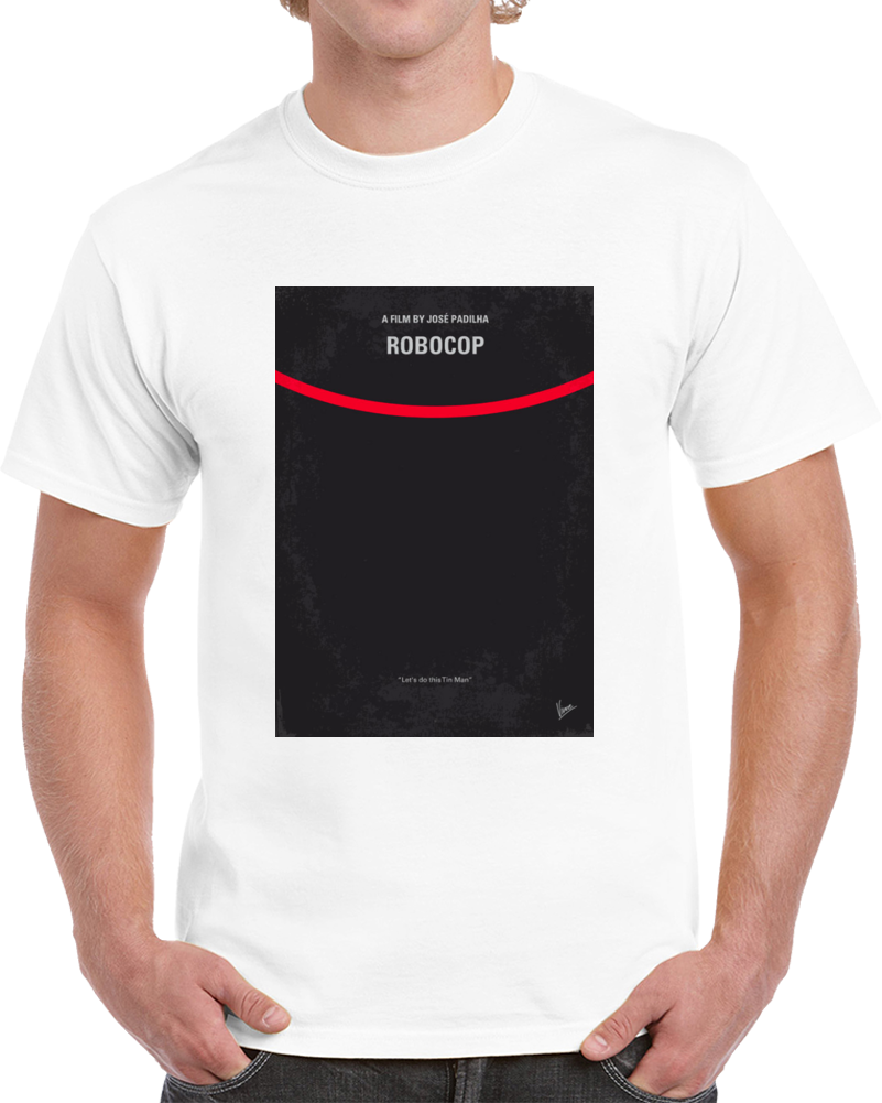 Robocop Minimalist Movie Poster T Shirt