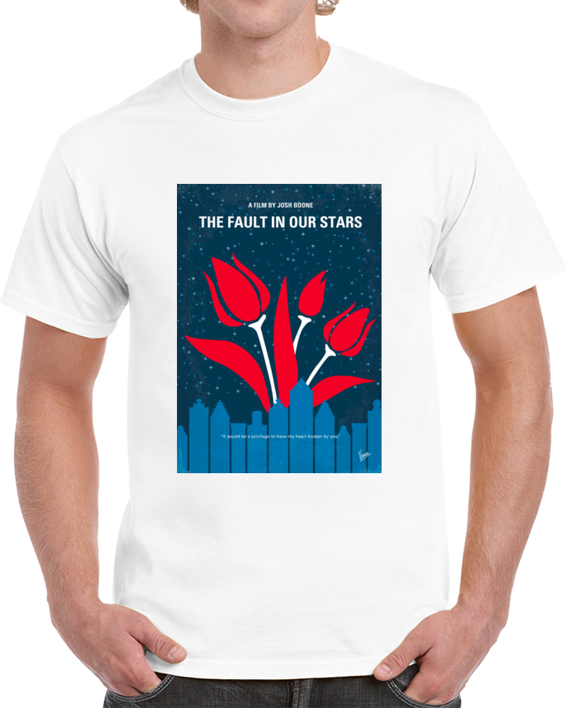 The Fault In Our Stars Minimalist Movie Poster T Shirt