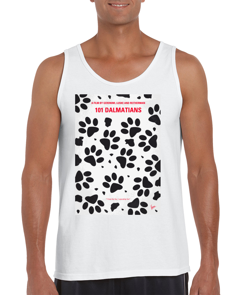 Dalmatians Minimalist Movie Poster Tank Top