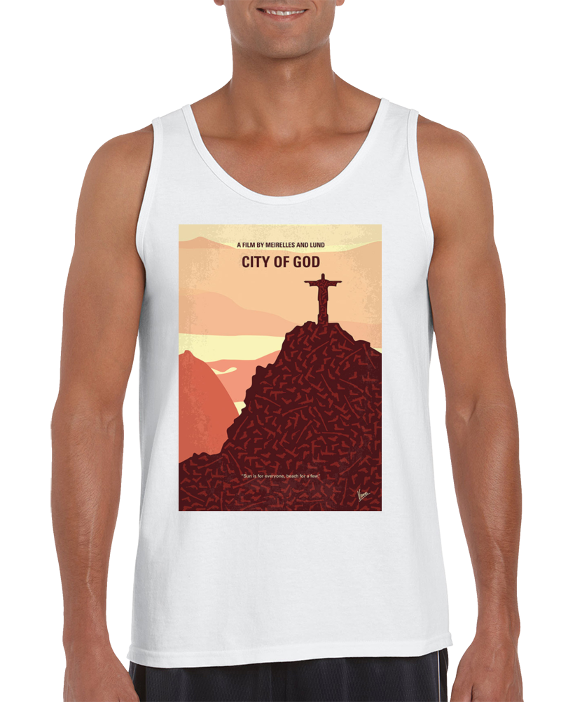 City Of God Minimalist Movie Poster Tank Top