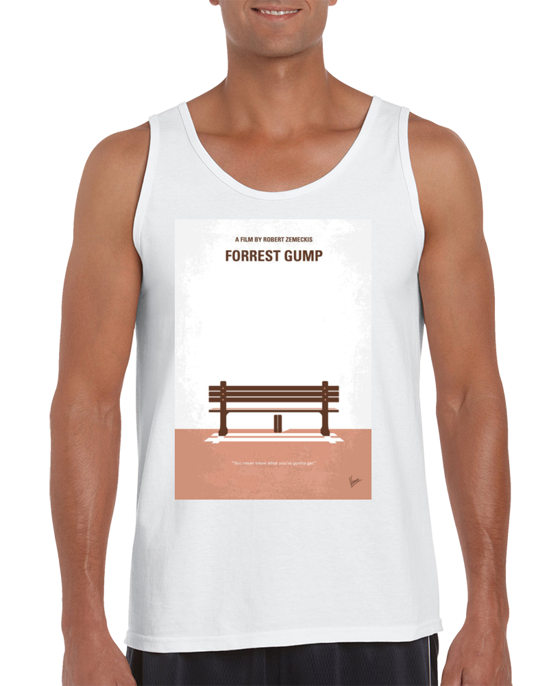 Forrest Gump Minimalist Movie Poster Tank Top