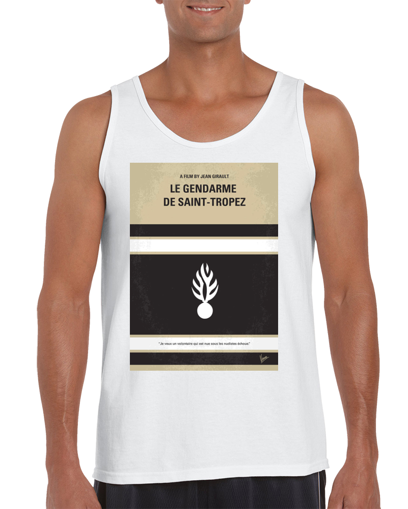 Le Gendarme De Saint-tropez Minimalist Movie Poster Tank Top