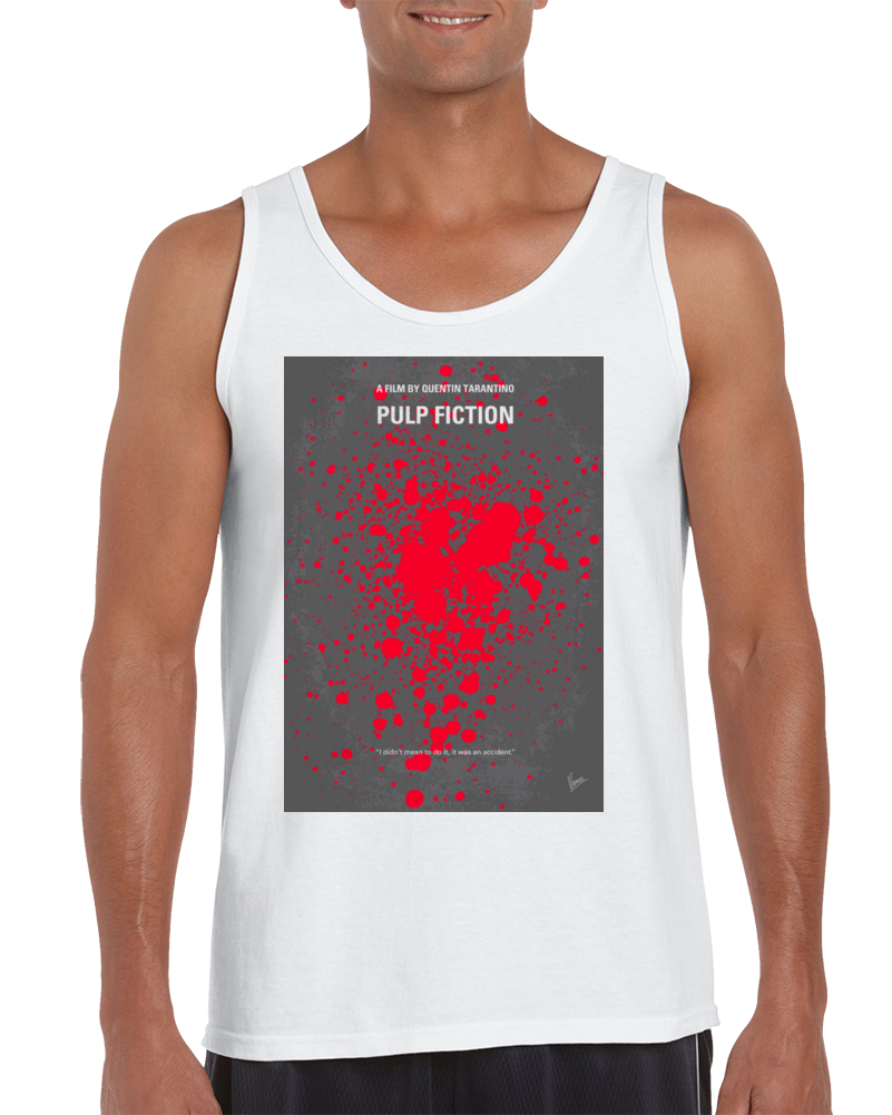 Pulp Fiction Minimalist Movie Poster Tank Top