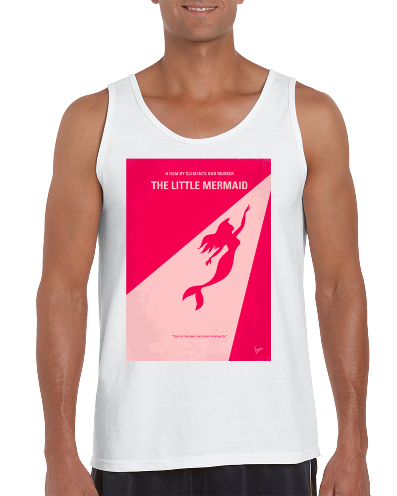 The Little Mermaid Minimalist Movie Poster Tank Top