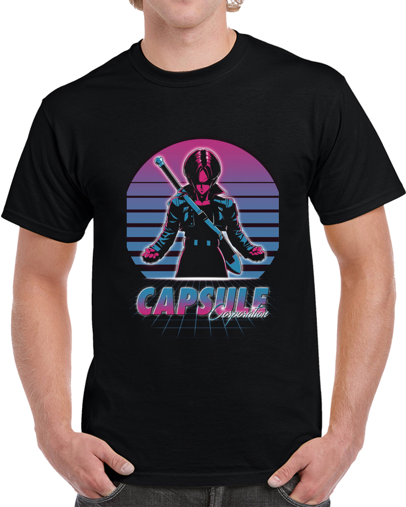 Capsule Corporation Retro T Shirt