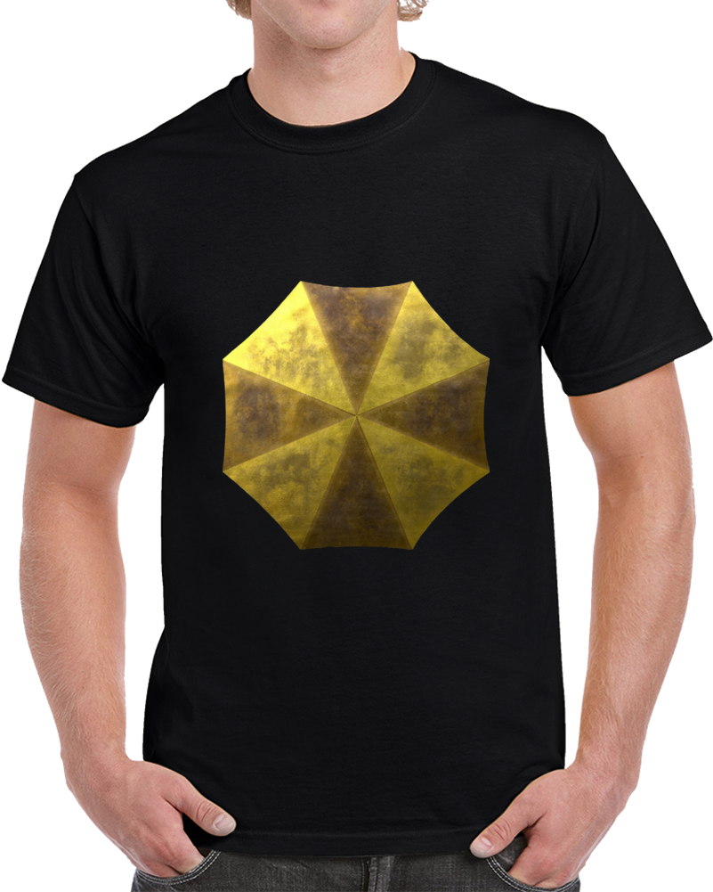 Umbrella Corporation Gold Crest T Shirt