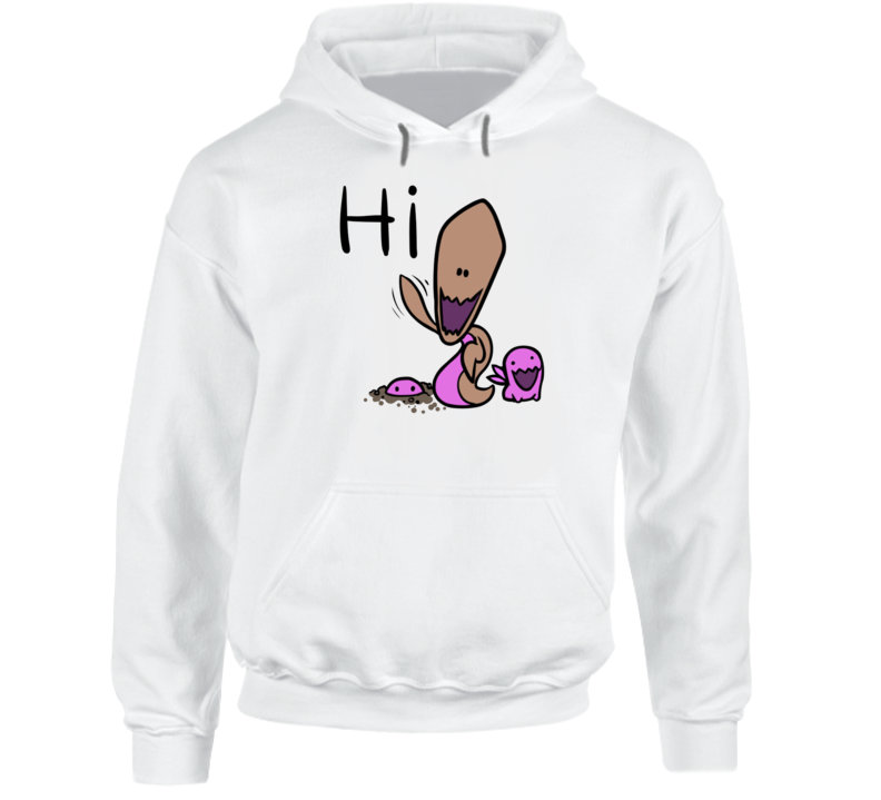 Hi! Zerg Starcraft Cartoon Hoodie