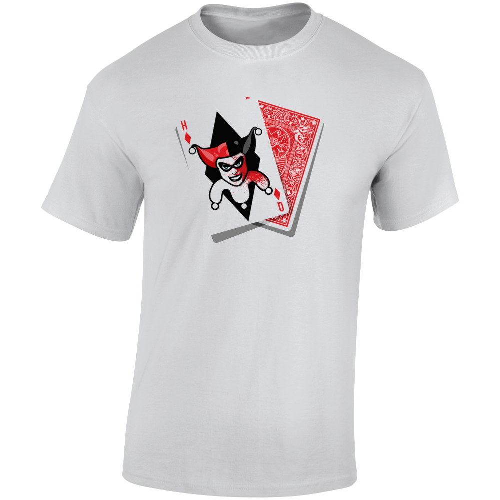 Wild Card (bloodied Variant) Female, Antihero, Villain, Playing Card, Face Card, Comic Book T Shirt