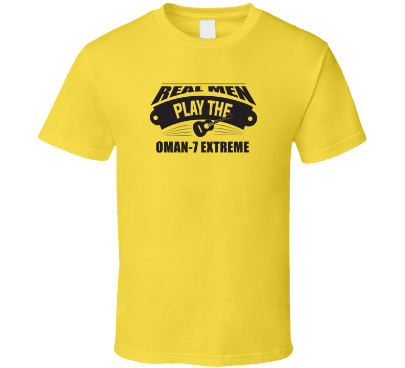 Real Men Play The Oman-7 Extreme Light Color T Shirt Real Men Play The Oman-7 Extreme Light Color T Shirt