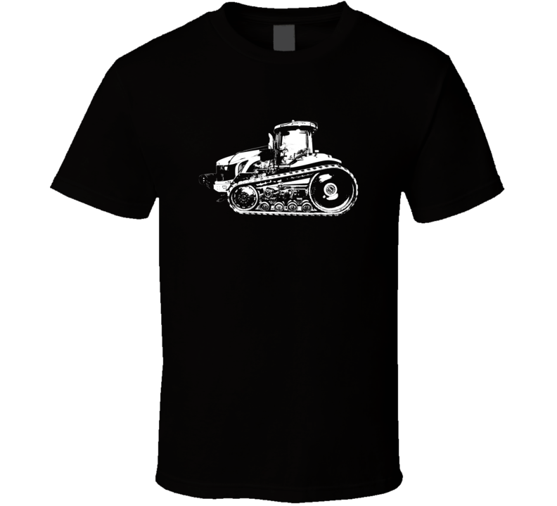 MT875C Tractor Side View Dark Color T Shirt MT875C Tractor Side View Dark Color T Shirt