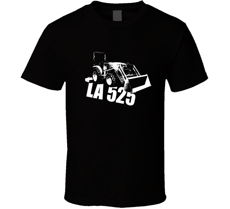 LA525 Allis Tractor Side View With Model Dark Color TShirt LA525 Allis Tractor Side View With Model Dark Color TShirt
