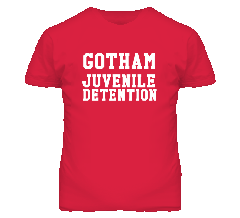Gotham Juvenile Detention Dark T Shirt Gotham Juvenile Detention Dark T Shirt
