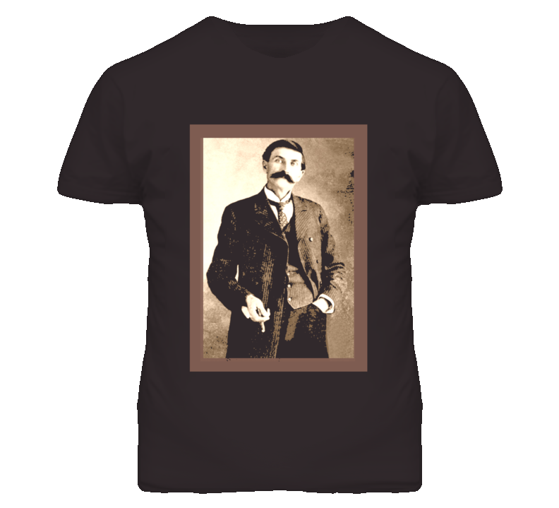 Pat Garret Billy the Kid Era Very Faded Distressed Look T Shirt Pat Garret Billy the Kid Era Very Faded Distressed Look T Shirt