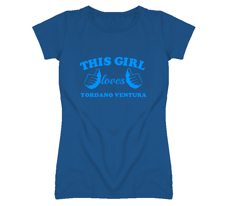 This Girl Loves Yordano Ventura Kansas Baseball T Shirt This Girl Loves Yordano Ventura Kansas Baseball T Shirt