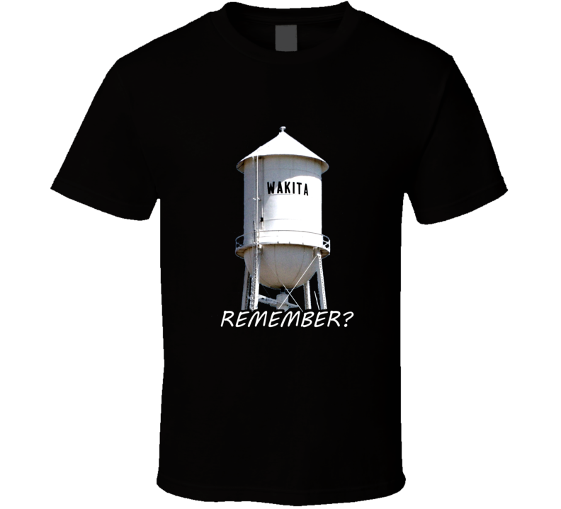 Wakita Water Tower Twister Movie Remember T Shirt Wakita Water Tower Twister Movie Remember T Shirt