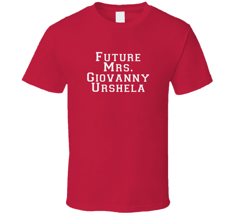 Future Mrs Giovanny Urshela Funny Cleveland Baseball Shirt Future Mrs Giovanny Urshela Funny Cleveland Baseball Shirt