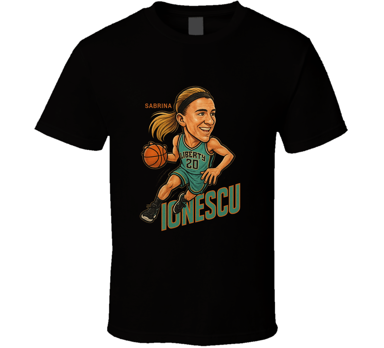 Sabrina Ionescu Vintage Retro Caricature Tee T Shirt Sabrina Ionescu Vintage Retro Caricature Tee T Shirt