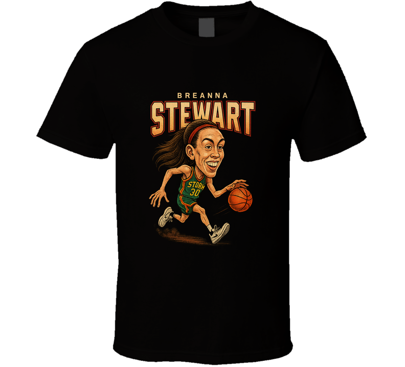 Breanna Stewart Vintage Retro Caricature Tee T Shirt Breanna Stewart Vintage Retro Caricature Tee T Shirt