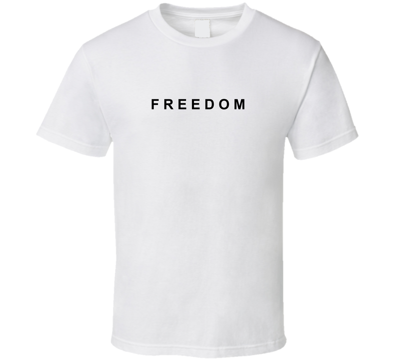 Freedom In Remember Of Charlie Kirk T Shirt