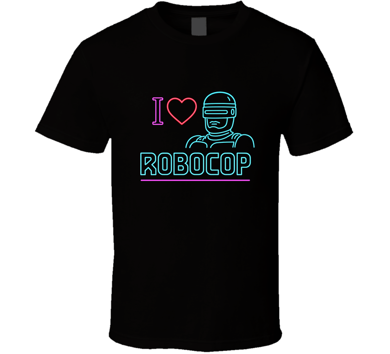 I Heart Robocop T Shirt