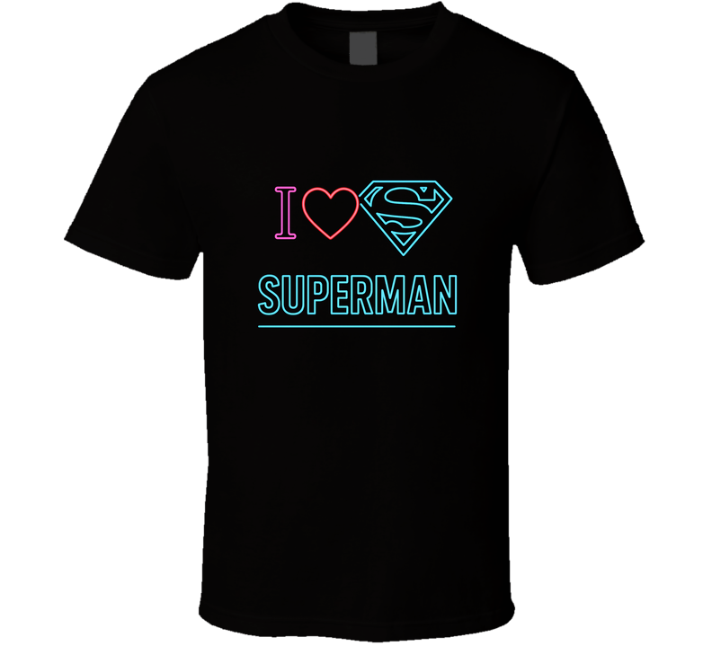 I Heart Superman T Shirt