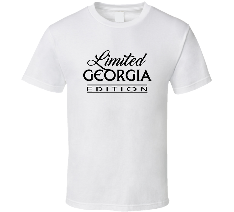 Limited Georgia Edition Usa City Fan T Shirt