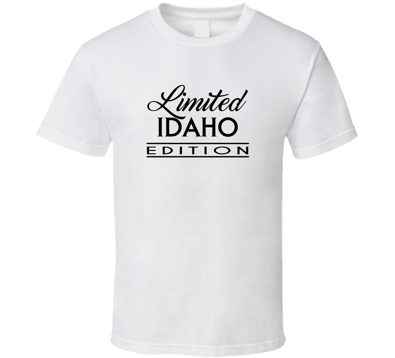 Limited Idaho Edition Usa City Fan T Shirt