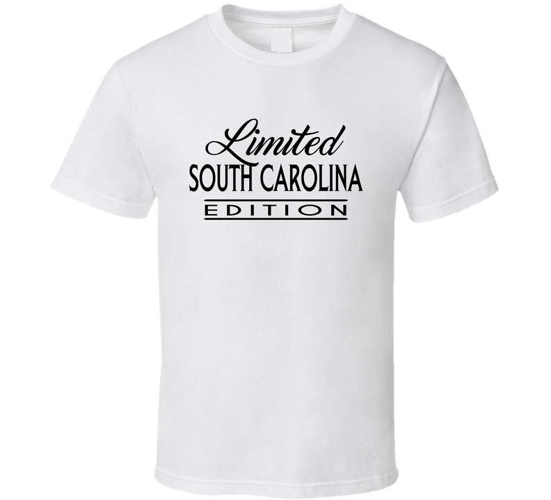 Limited South Carolina Edition Usa State Fan T Shirt