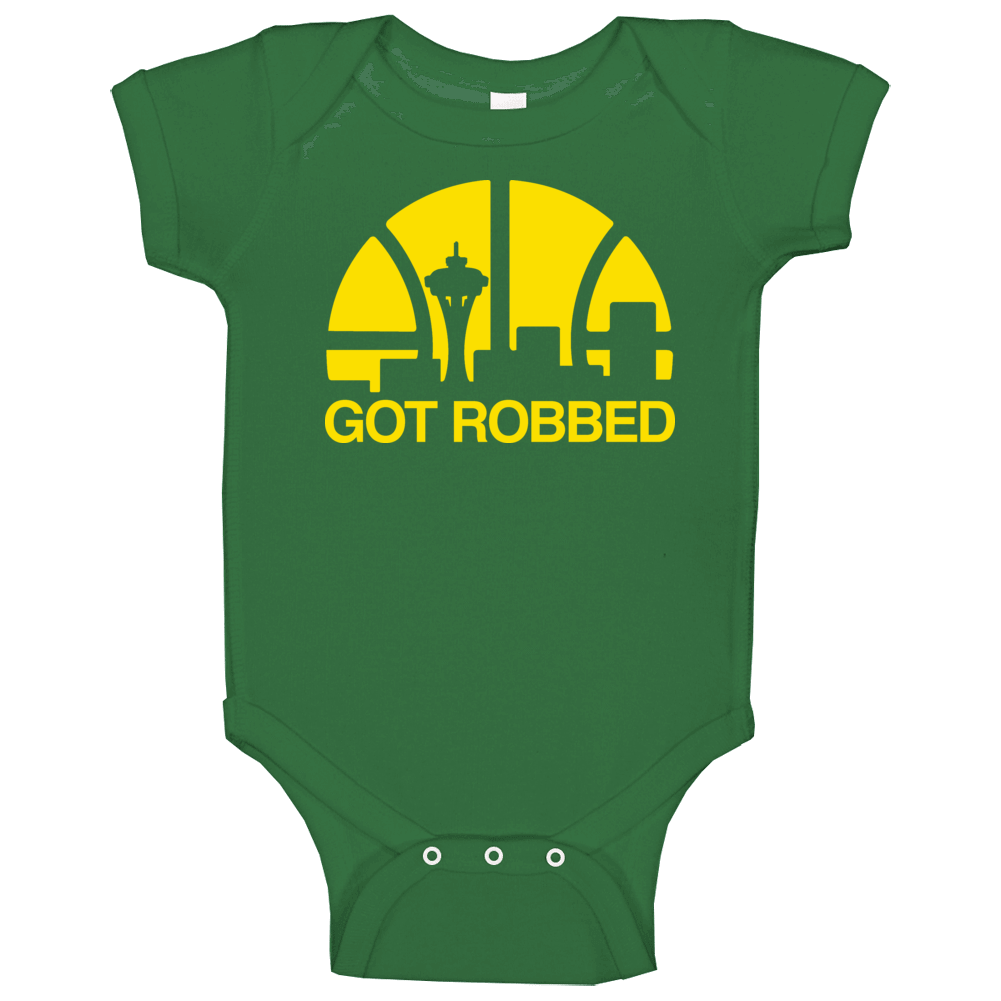Got Robbed Seattle Basketball Baby One Piece