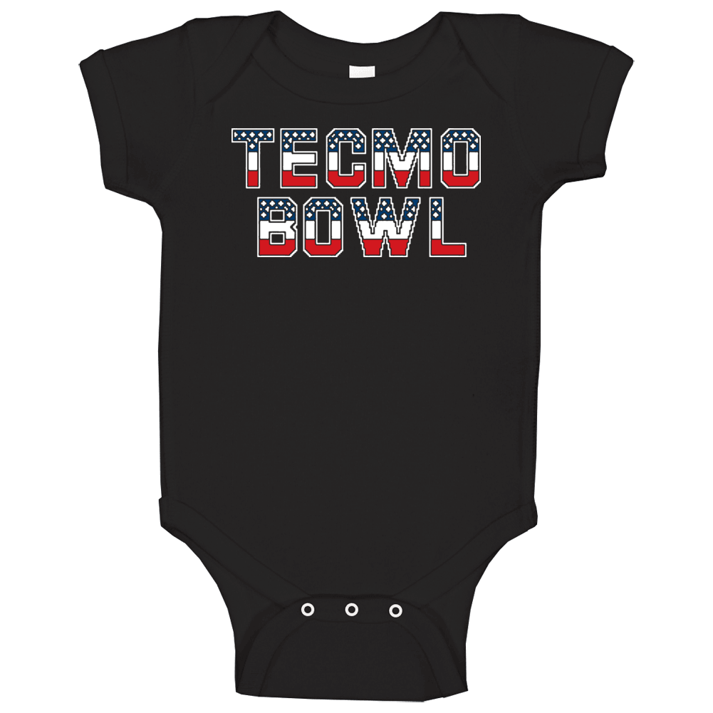 Tecmo Bowl Video Game Football Baby One Piece