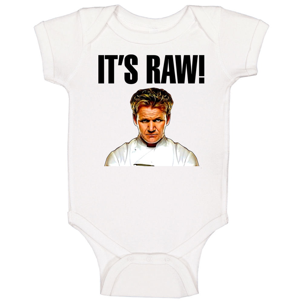 Hell&#039;s Kitchen Gordon Ramsay Raw Tv Baby One Piece
