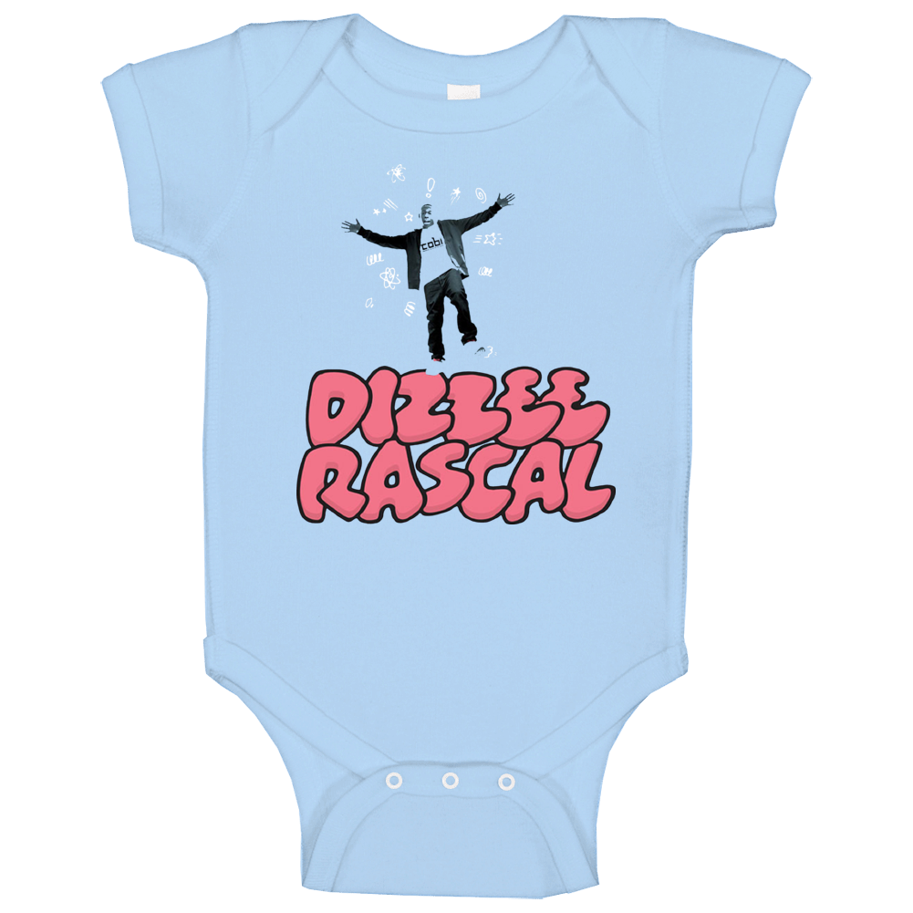 Dizzee Rascal British English Hip Hop Rapper Baby One Piece Dizzee Rascal British English Hip Hop Rapper Baby One Piece