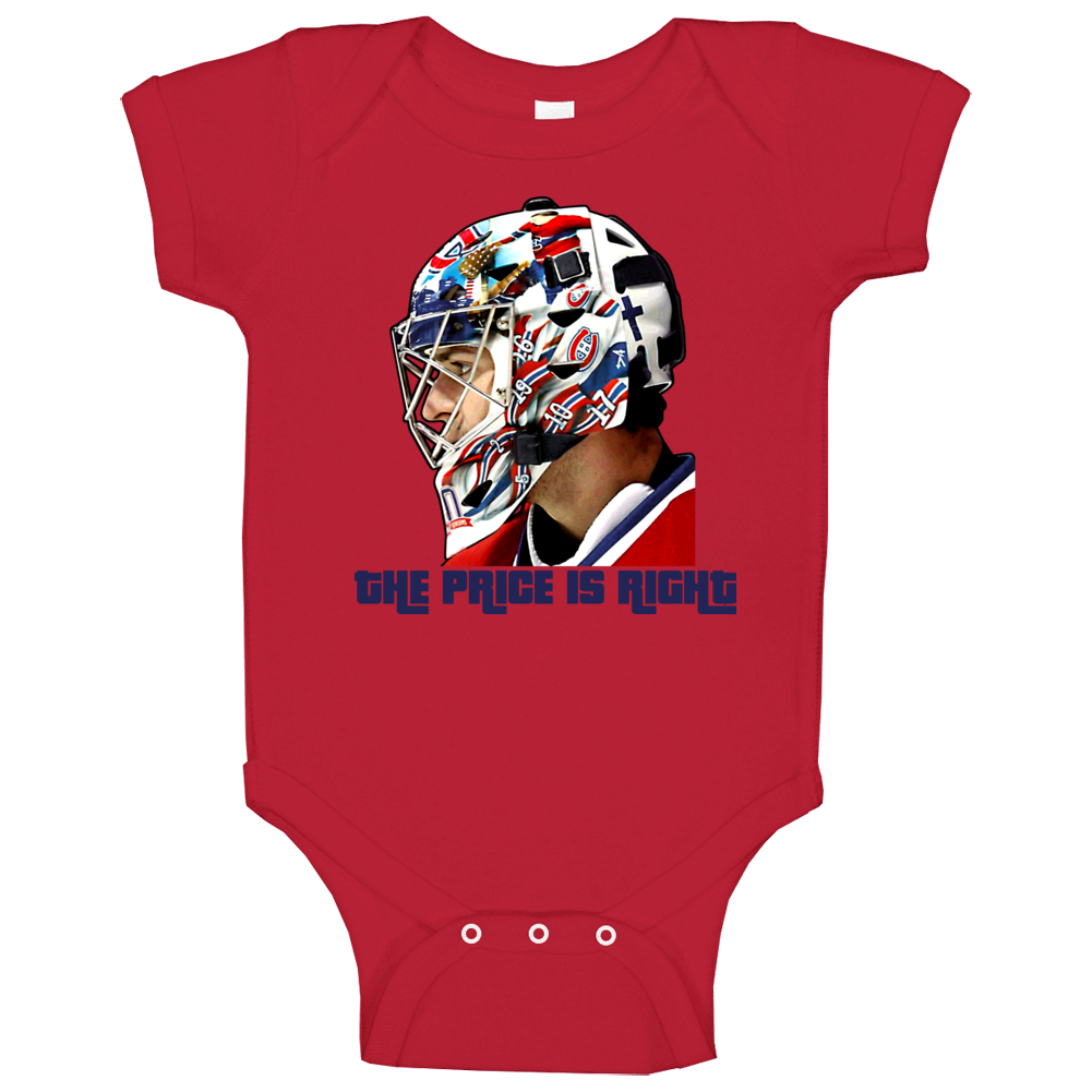 Carey Price Montreal Goalie Price Is Right Baby One Piece