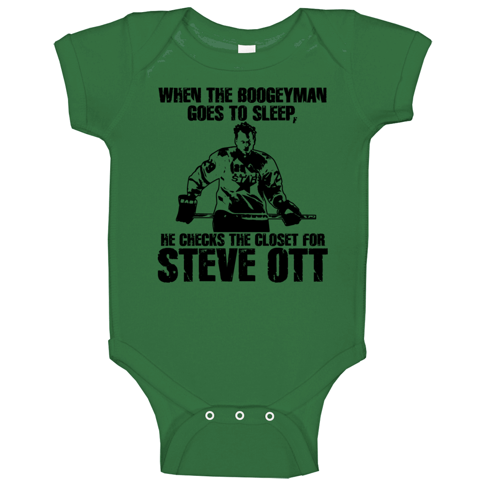 Steve Ott Dallas Fight Hockey Baby One Piece
