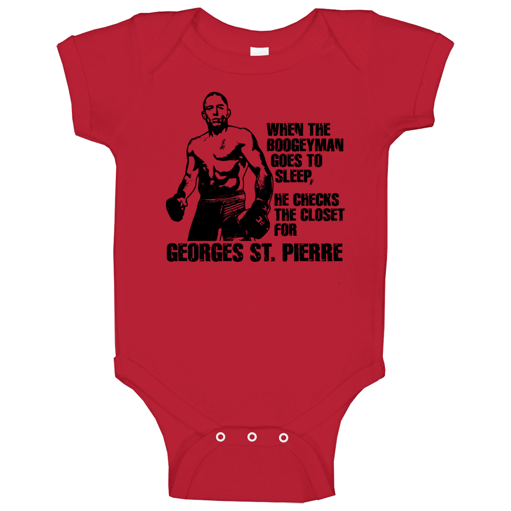 Georges St Pierre George Mma Fighter Baby One Piece