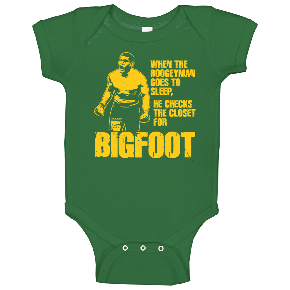 Antonio Big Foot Silva Mma Fighter Brazil Baby One Piece