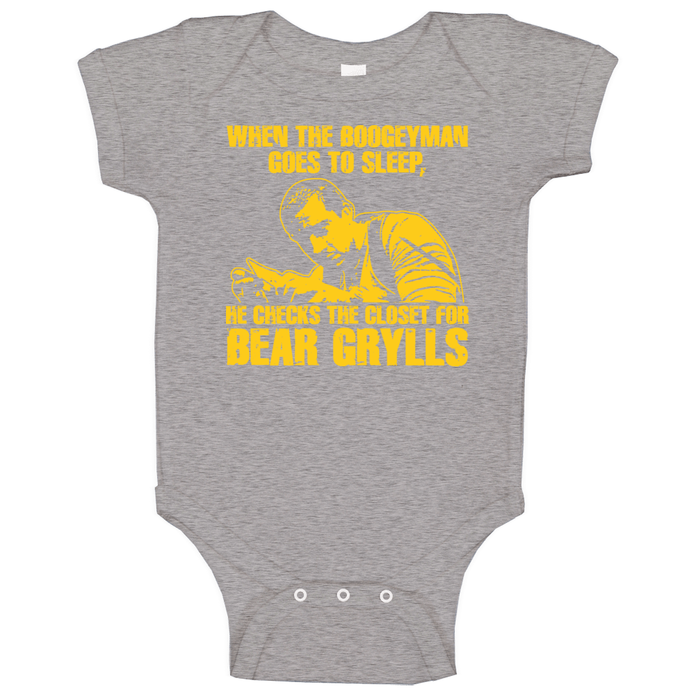 Man Vs Wild Ben Grylls Knife Boogeyman Baby One Piece