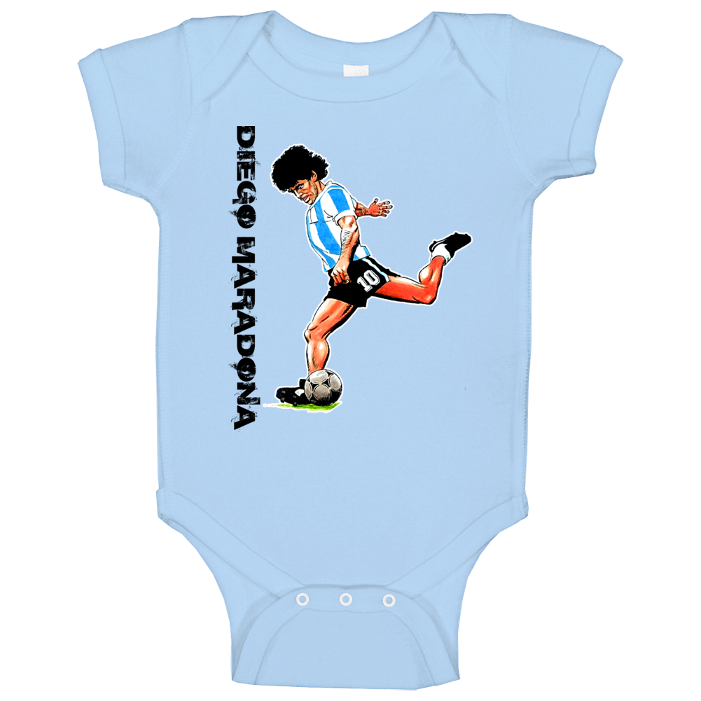 Diego Maradona Argentina Italy Napoli Baby One Piece